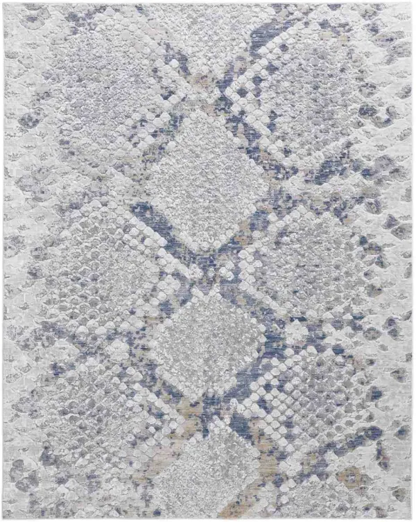 Feizy Laina Blue-Gray 5' x 7'10" Rug