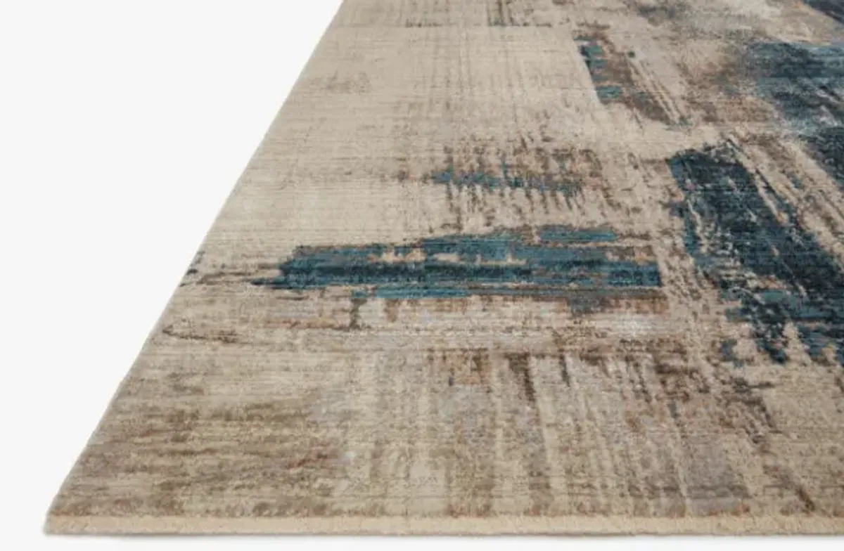 Loloi Leigh Slate/Denim 8'x11' Area Rug