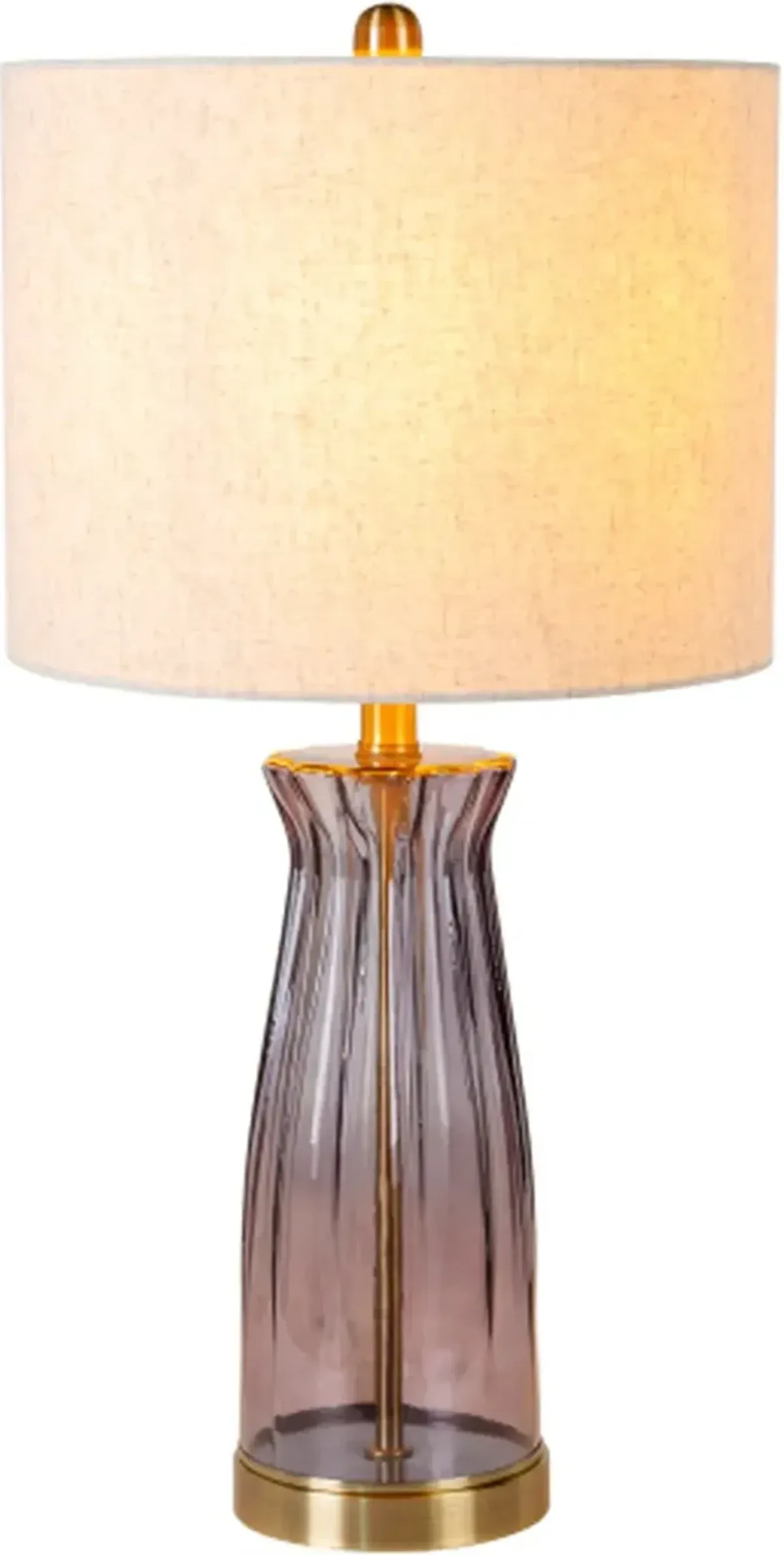 Surya Louisiana Silver/White Lamp