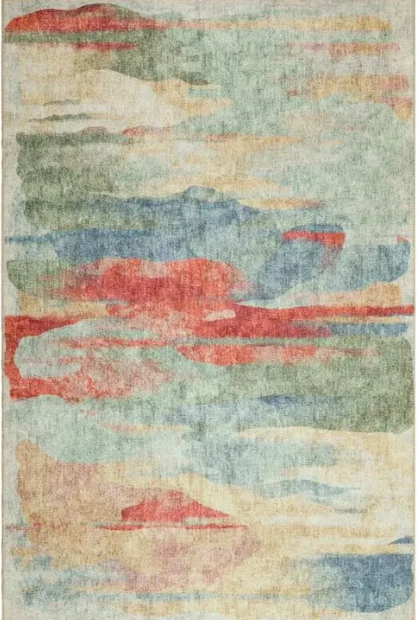 KAS Rugs London Multi Mirage 5'x8' Area Rug