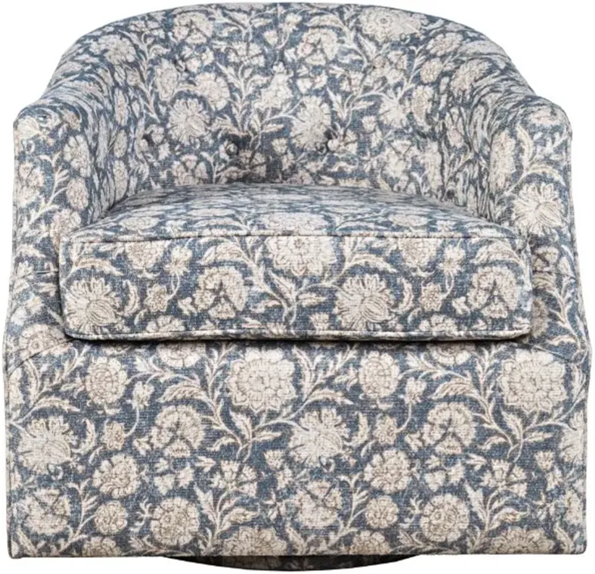 Jofran Inc. Lottie Blue Swivel Chair