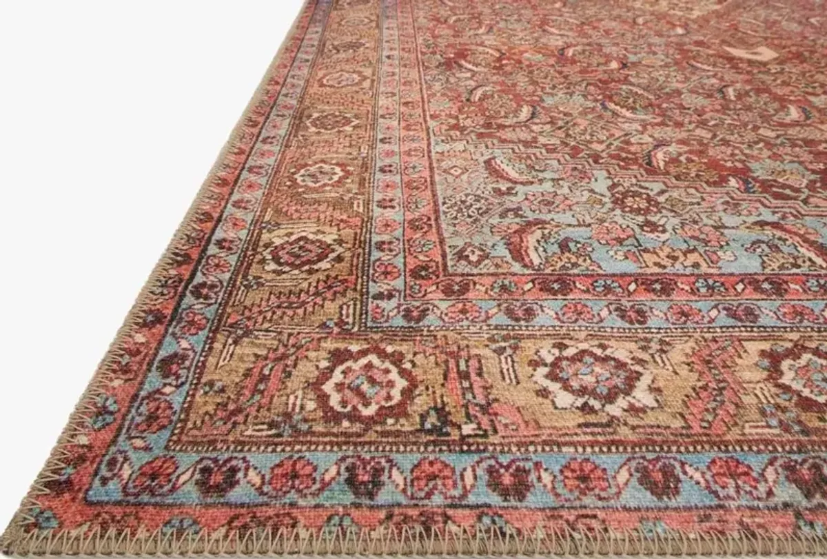 LoloiÂ® Rugs Loren Red Multi 8'x10' Rug