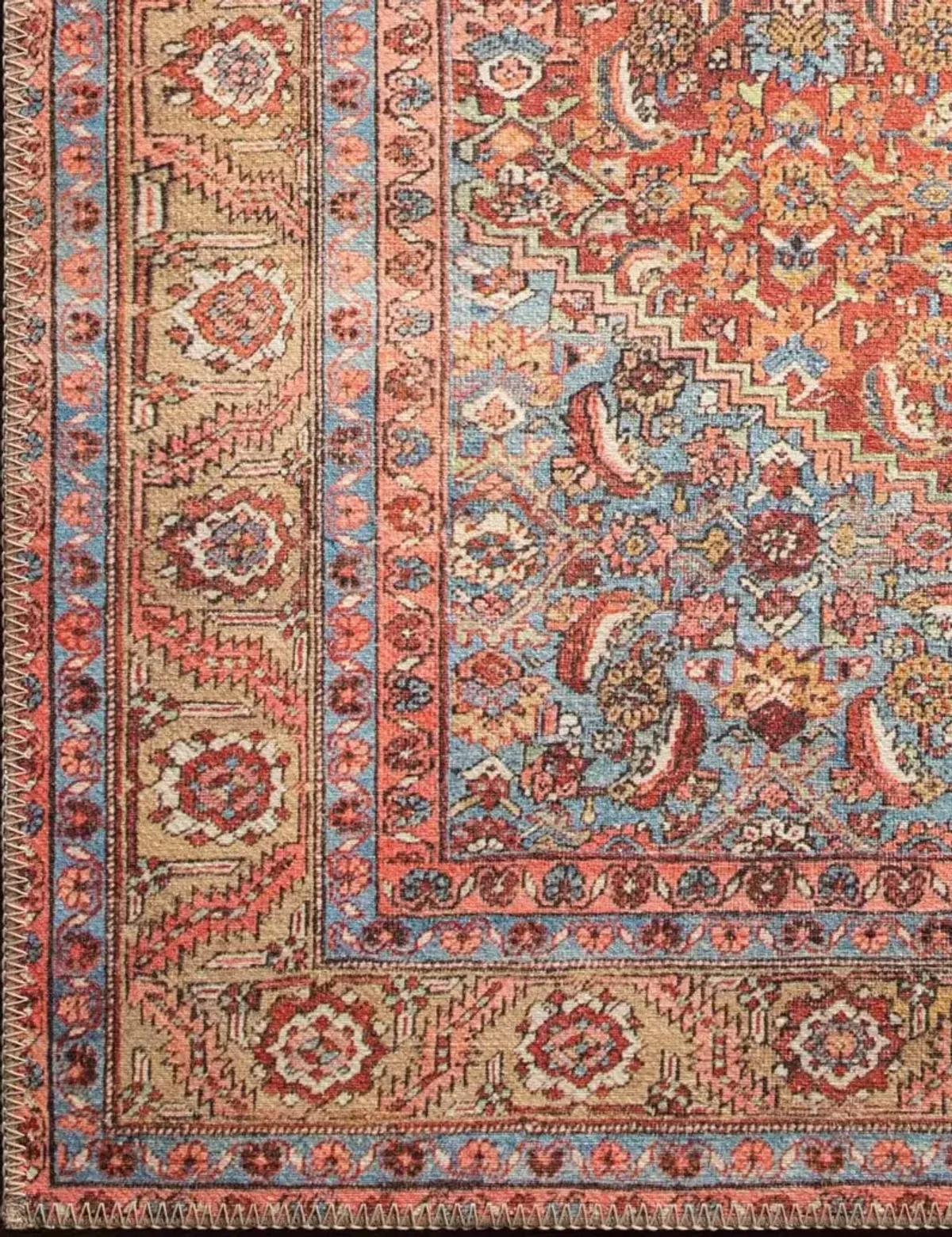 LoloiÂ® Rugs Loren Red Multi 8'x10' Rug
