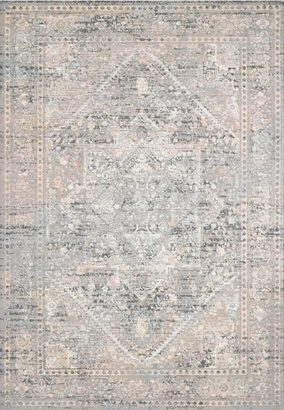 LoloiÂ® Rugs Lucia Gray/Sunset 5'x8' Rug