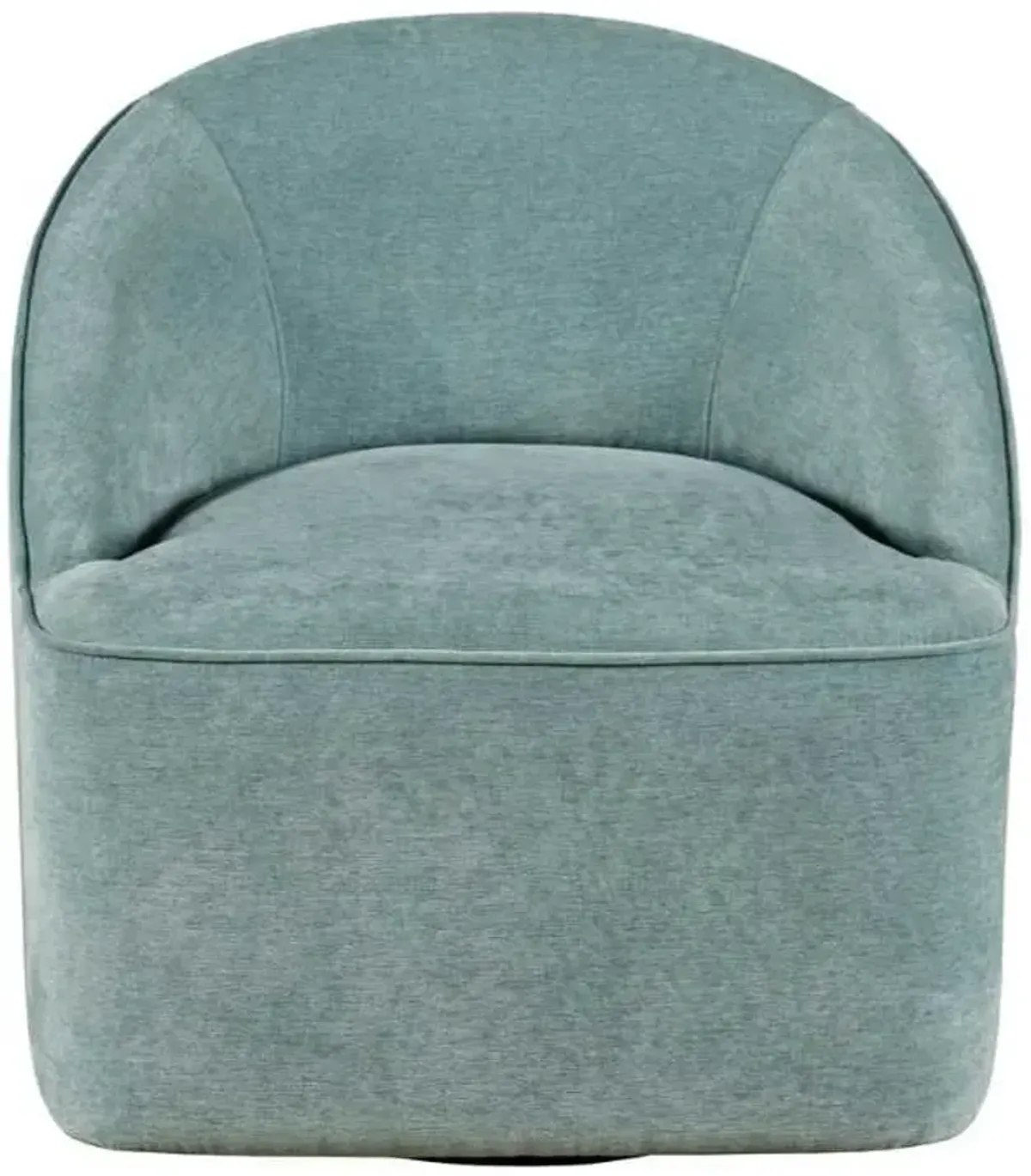 Jofran Inc. Lulu Teal Swivel Accent Chair