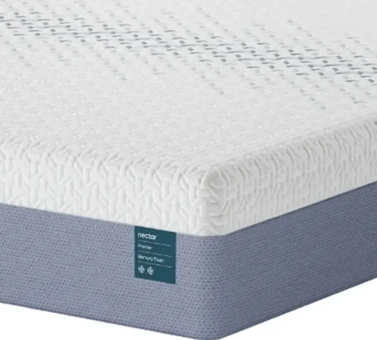 Nectar Premier 5.1 Memory Foam 13" Medium Firm Tight Top King Mattress in a Box