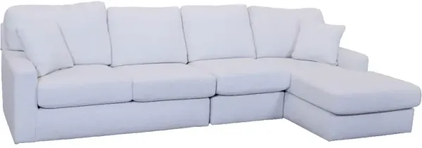 Best Home FurnishingsÂ® Dovely Snow 3 Piece Sectional Sofa