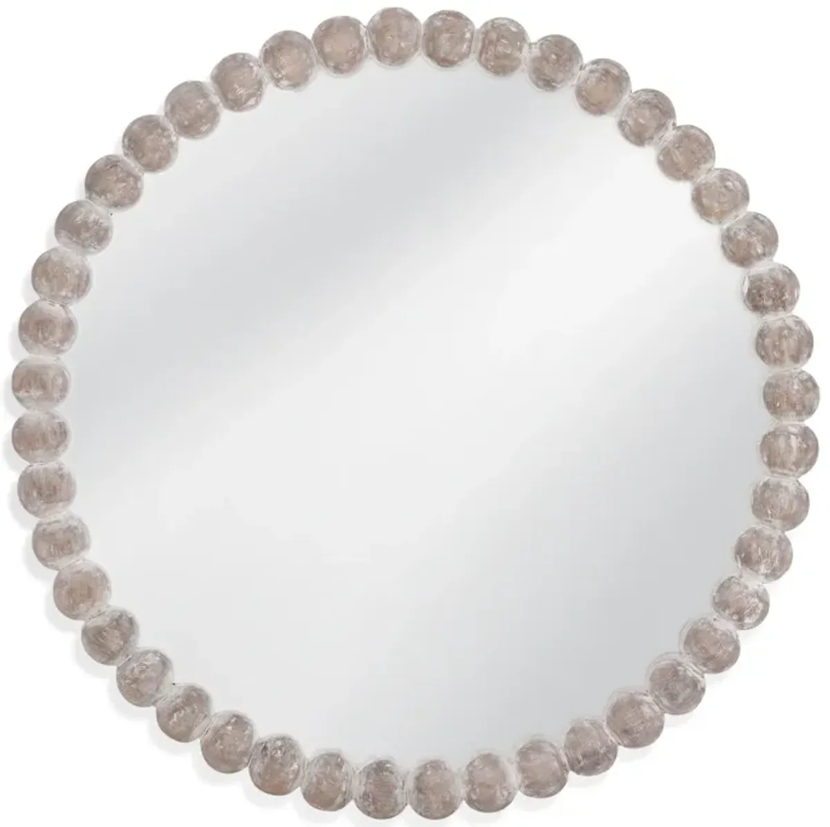 Bassett Mirror Zeena Whitewash Wall Mirror