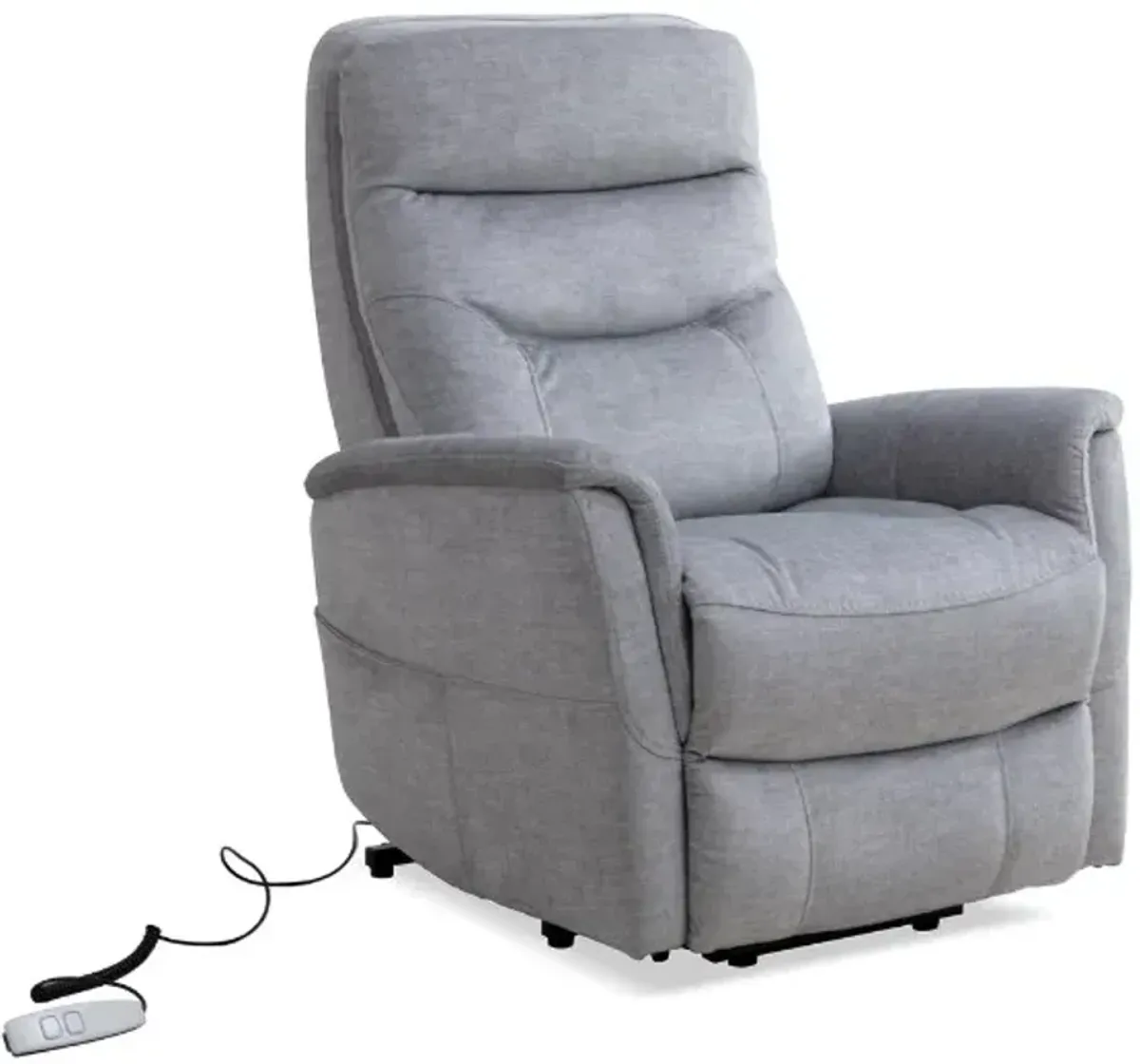Parker HouseÂ® Gemini Capri Silver Power Lift Recliner