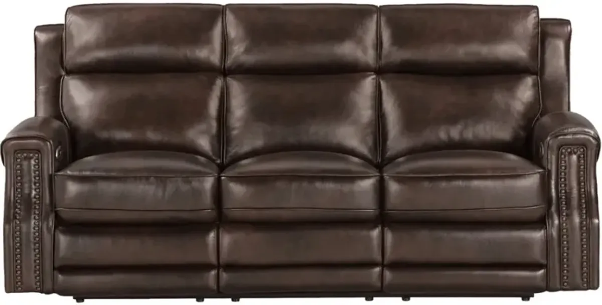 Parker HouseÂ® Hensley Smooth Espresso Power Reclining Sofa