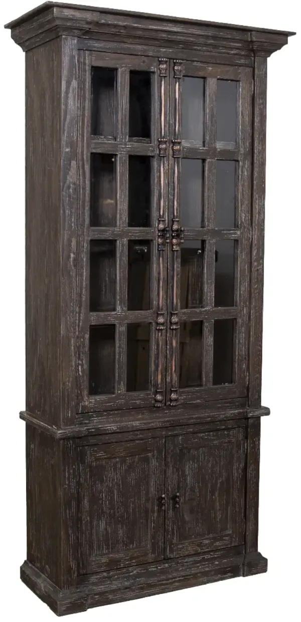 Vintage Furniture Barnwood Panal Vitrine