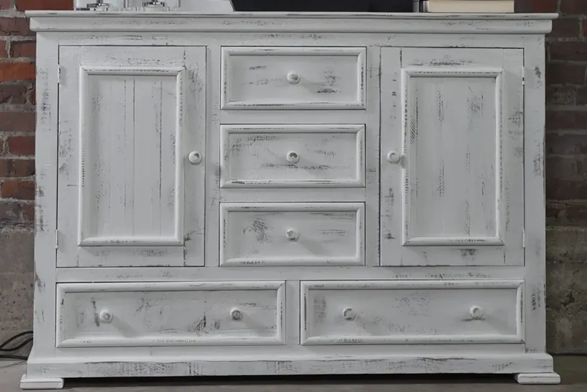 Vintage Furniture Nina Nero White Dresser