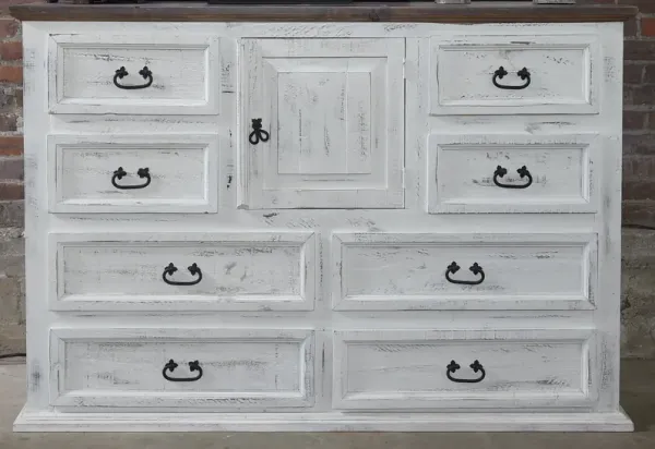 Vintage Furniture Hulk Two-Tone Dresser