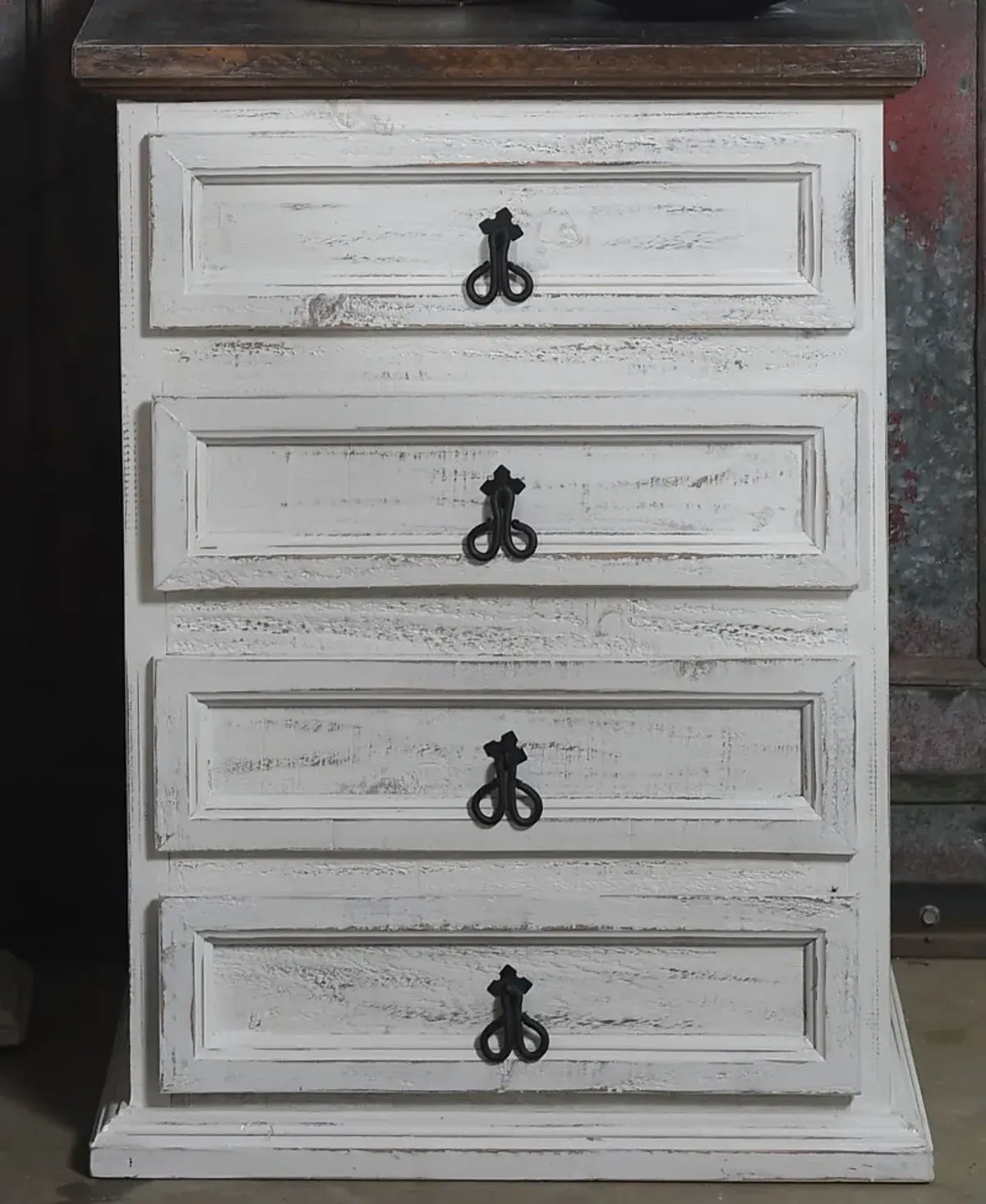 Vintage Furniture Hulk Two-Tone Nightstand