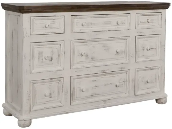 Vintage Furniture Allie Nero White/Ashe Youth Dresser