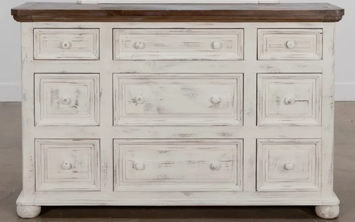 Vintage Furniture Allie Two Toned 3 Piece Twin Bedroom Set