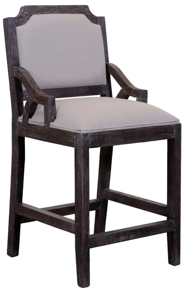 Vintage Furniture Avalon Padded Bar Stool With Back