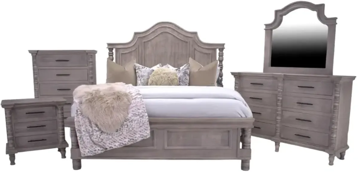 Vintage Furniture Faith Dove Gray Chest