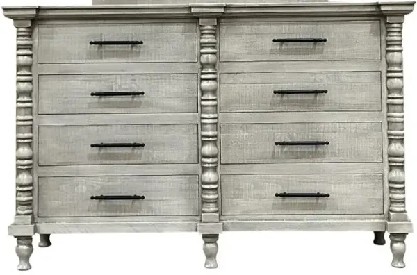 Vintage Furniture Faith Dove Gray Dresser