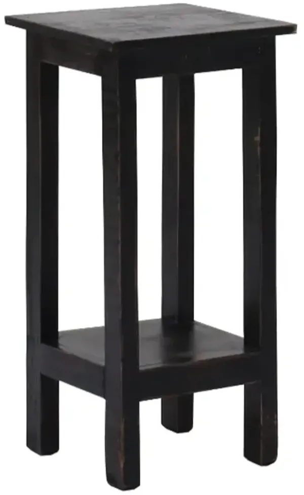 Vintage Furniture Ford Black Accent Table