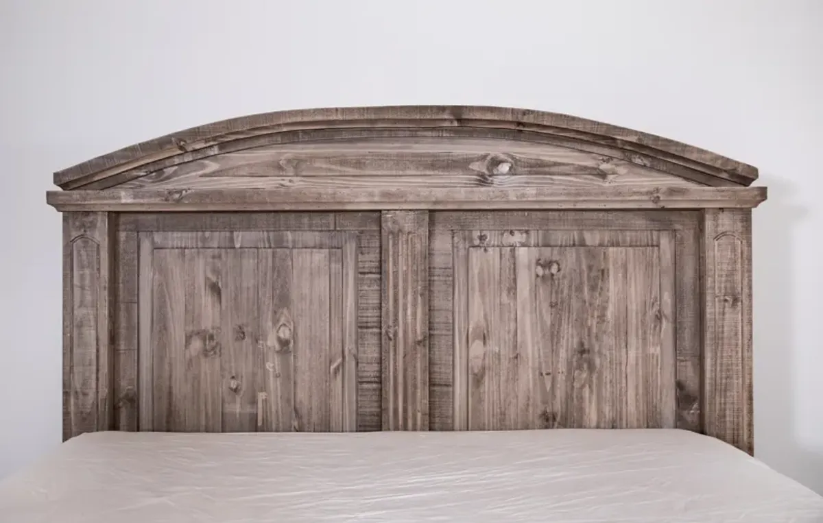 Vintage Furniture Vienna Sandstone King Panel Bed