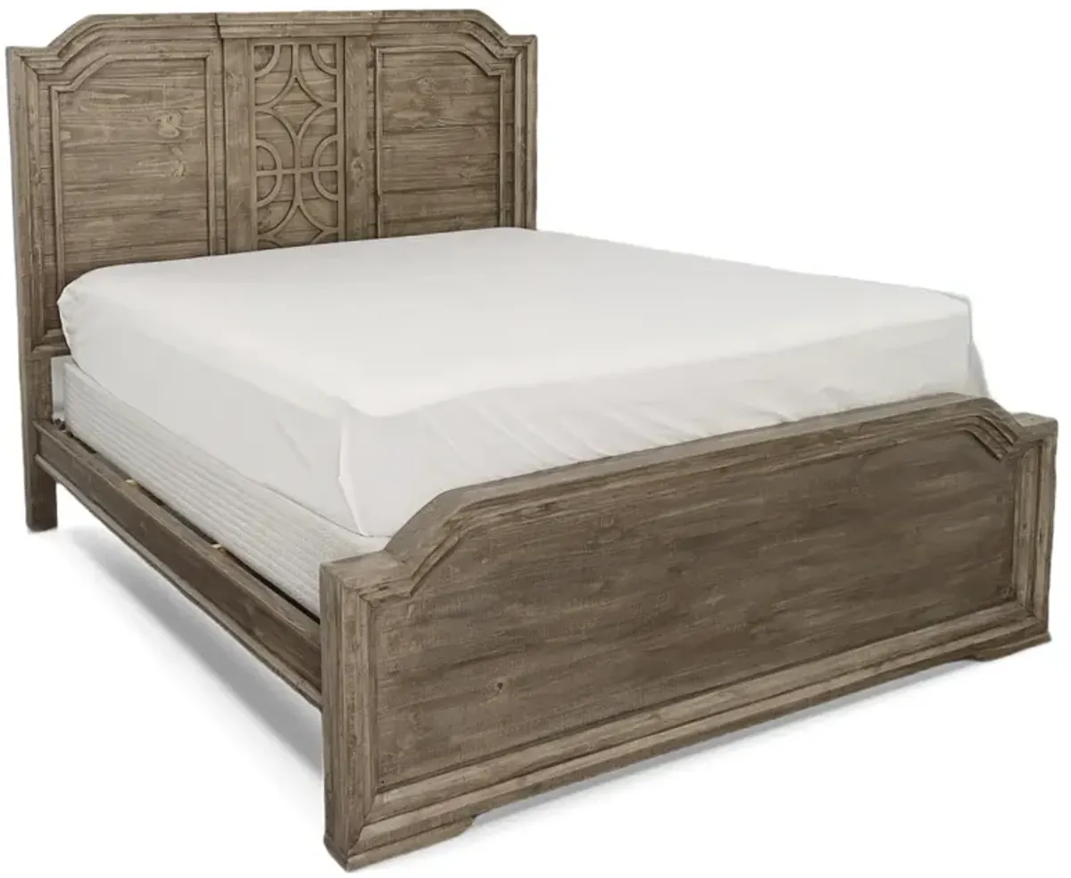 Vintage Furniture Westgate Granite King Panel Bed