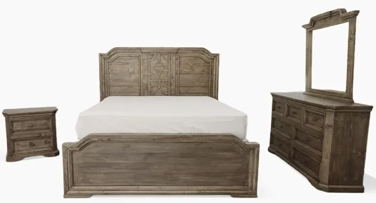 Vintage Furniture Westgate 4 Piece Granite Queen Bedroom Set