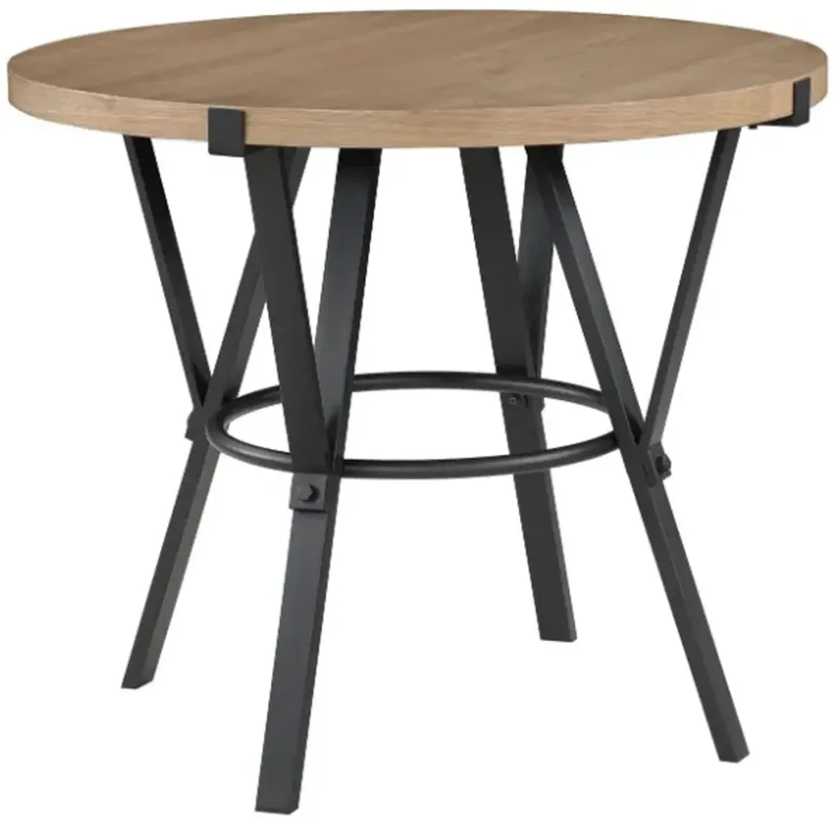 Steve Silver Co. Magnolia 5-Piece Black/Sand Counter Height Dining Set