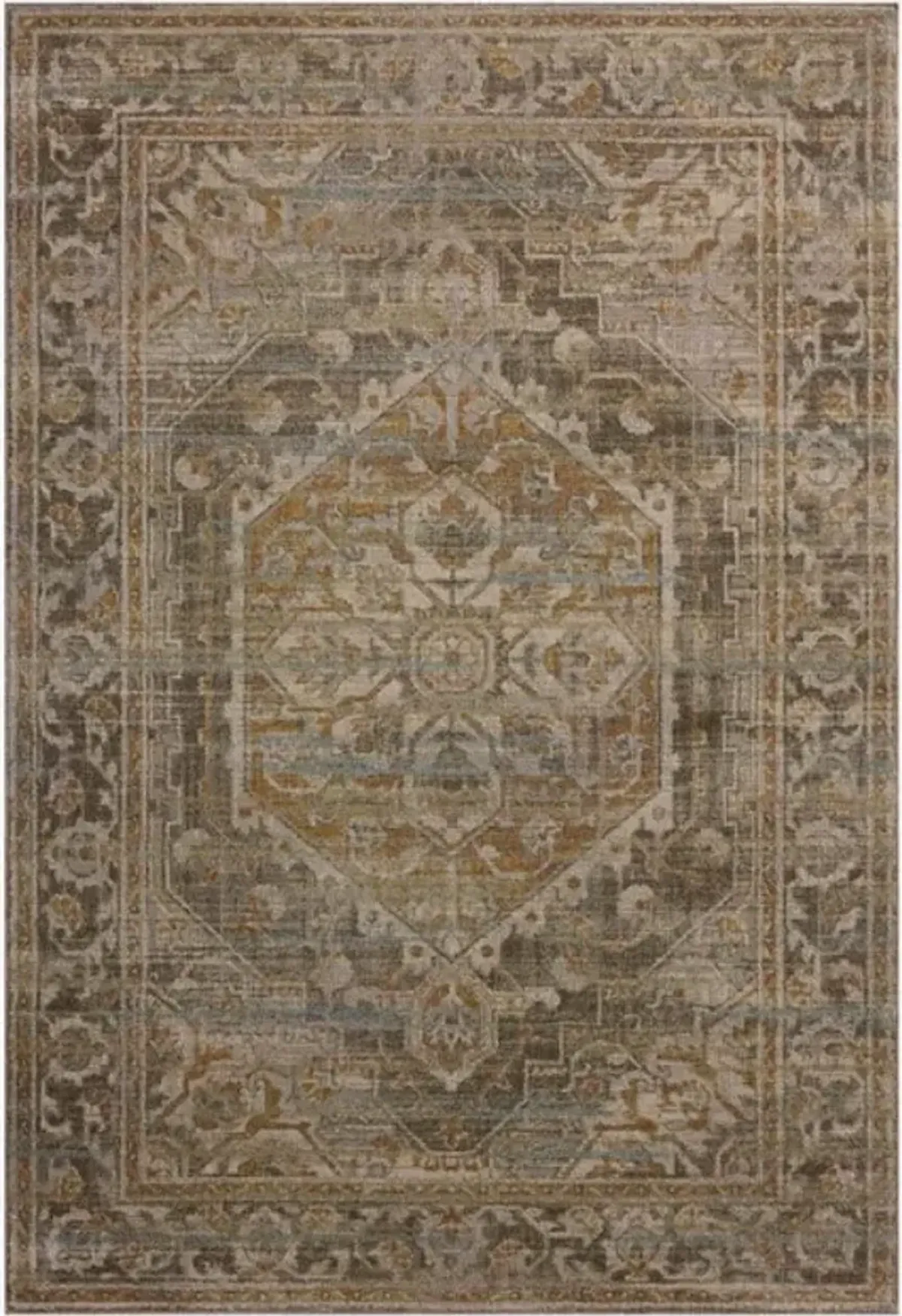 Loloi Mona Bark/Sunrise 8'x10' Area Rug
