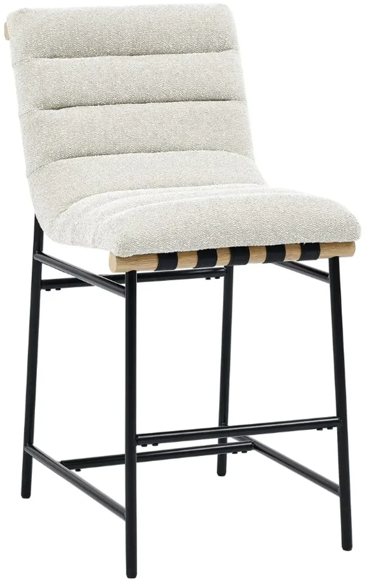 Steve Silver Co. Nicco Black/Eggshell Counter Stool