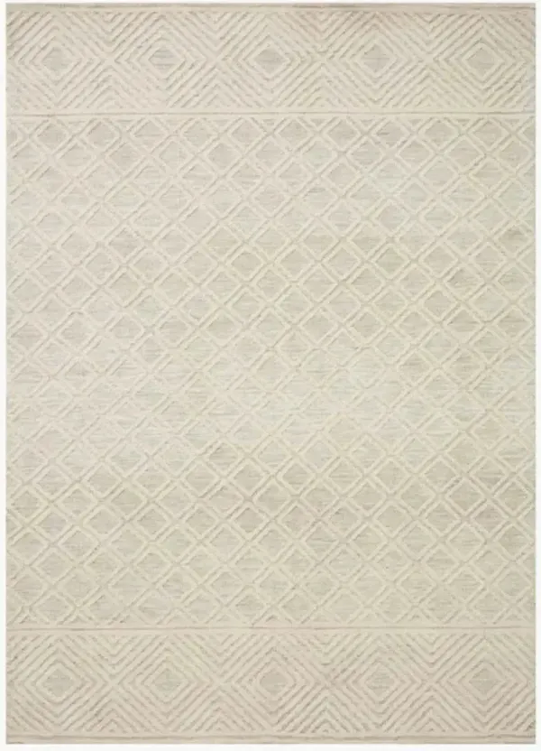Loloi II Neda Ivory/Natural 5'x8' Area Rug