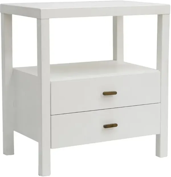 Jeffan White Nightstand