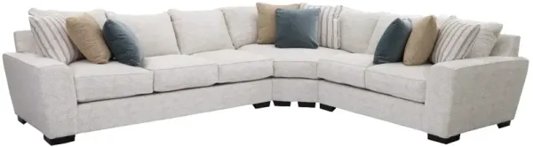 Michael Nicholas Designs Oracle Parchment 3 Piece Sectional
