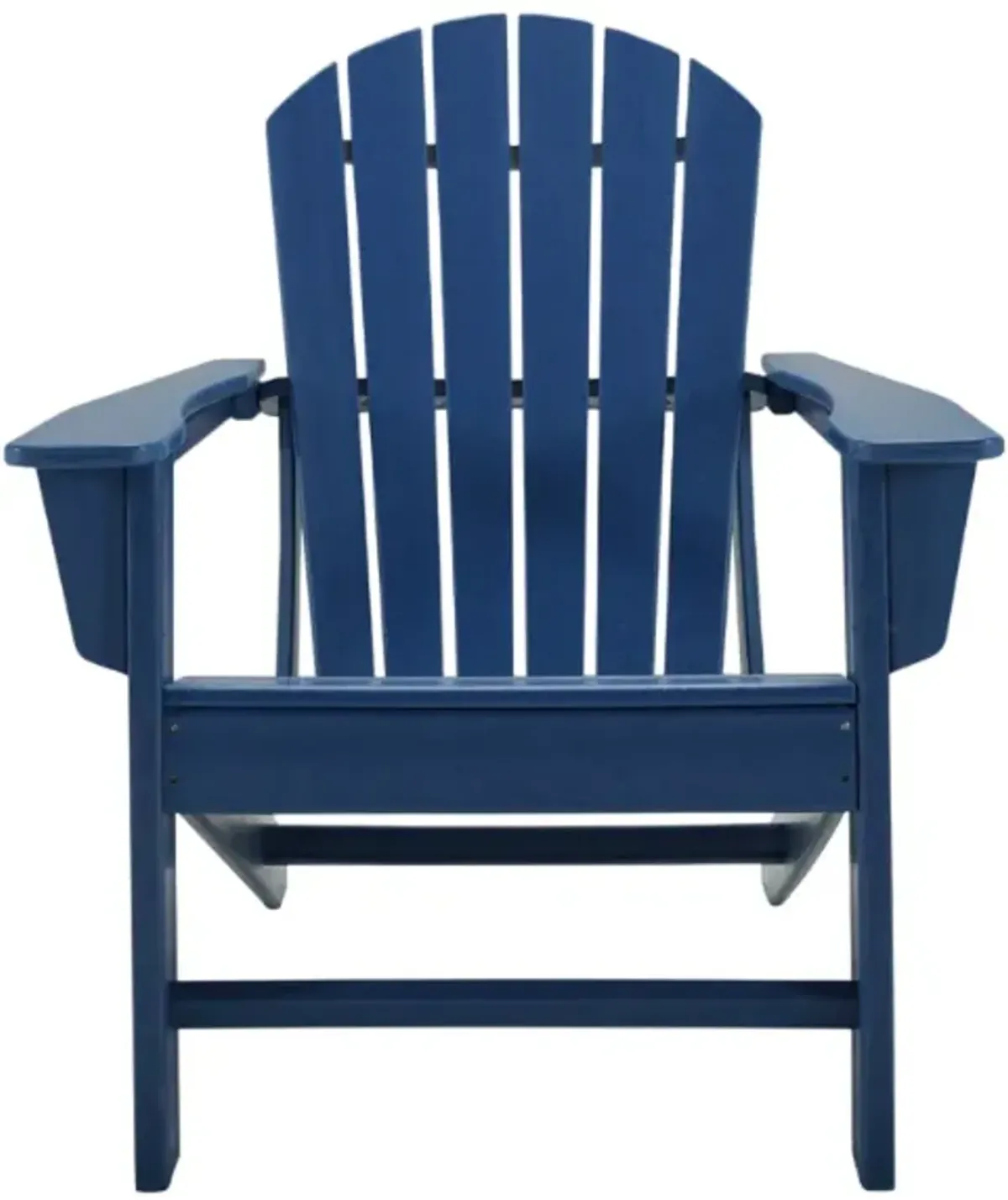 Signature Design by AshleyÂ® Sundown Treasure Blue Polyethylene Outdoor Adirondack Chair
