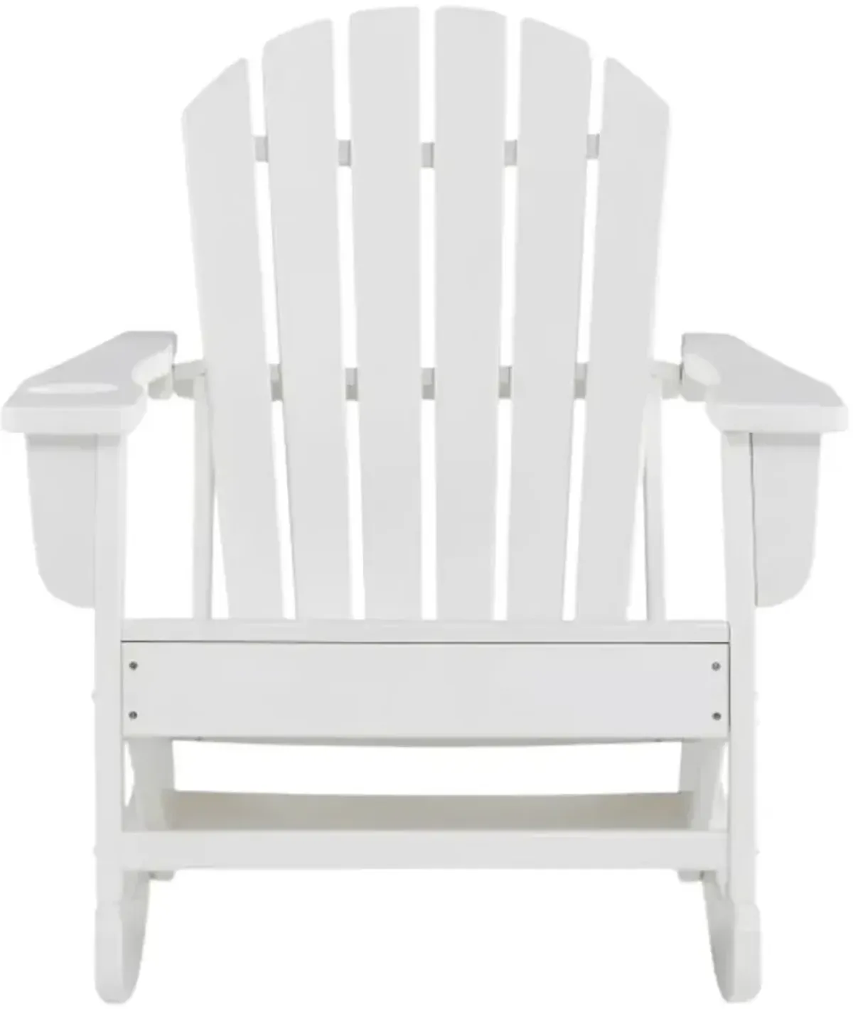 Signature Design by AshleyÂ® Sundown Treasure White Outdoor Rocking Chair