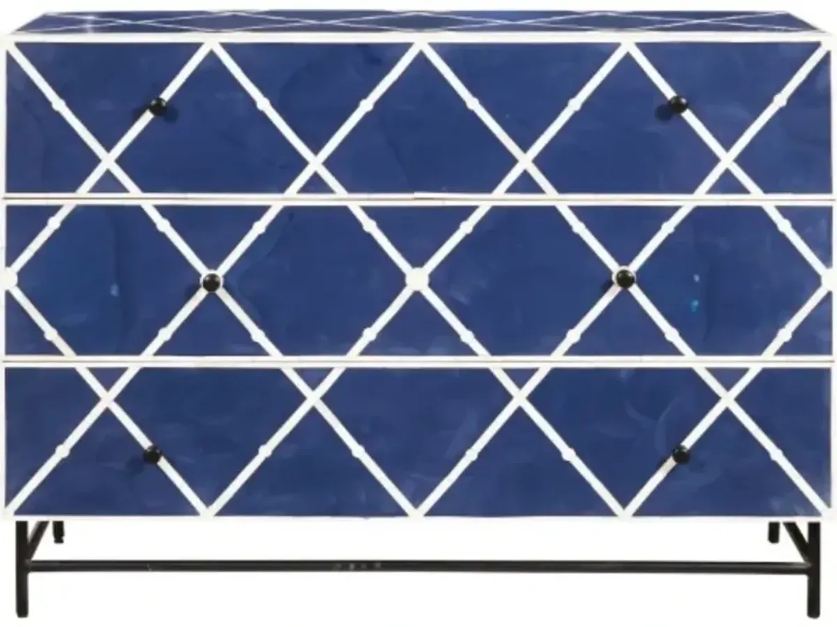 Pulaski Accents Cream/Navy Chest