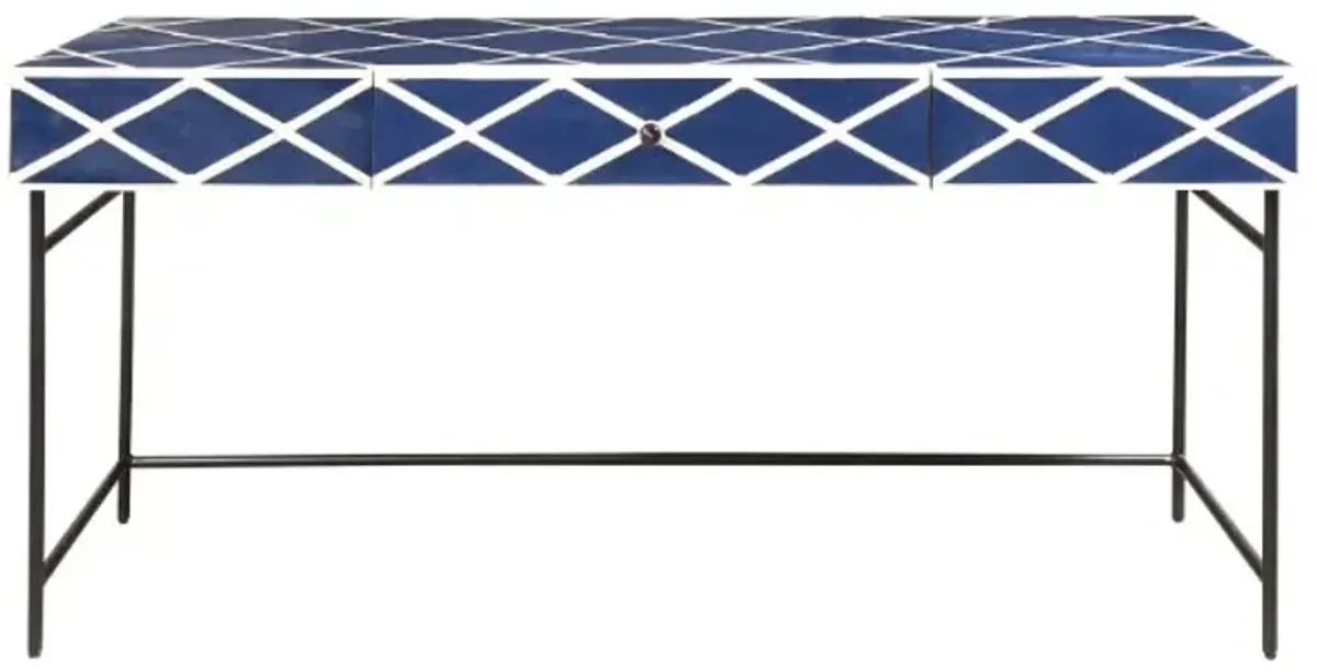 Pulaski Accents Navy Writing Desk 