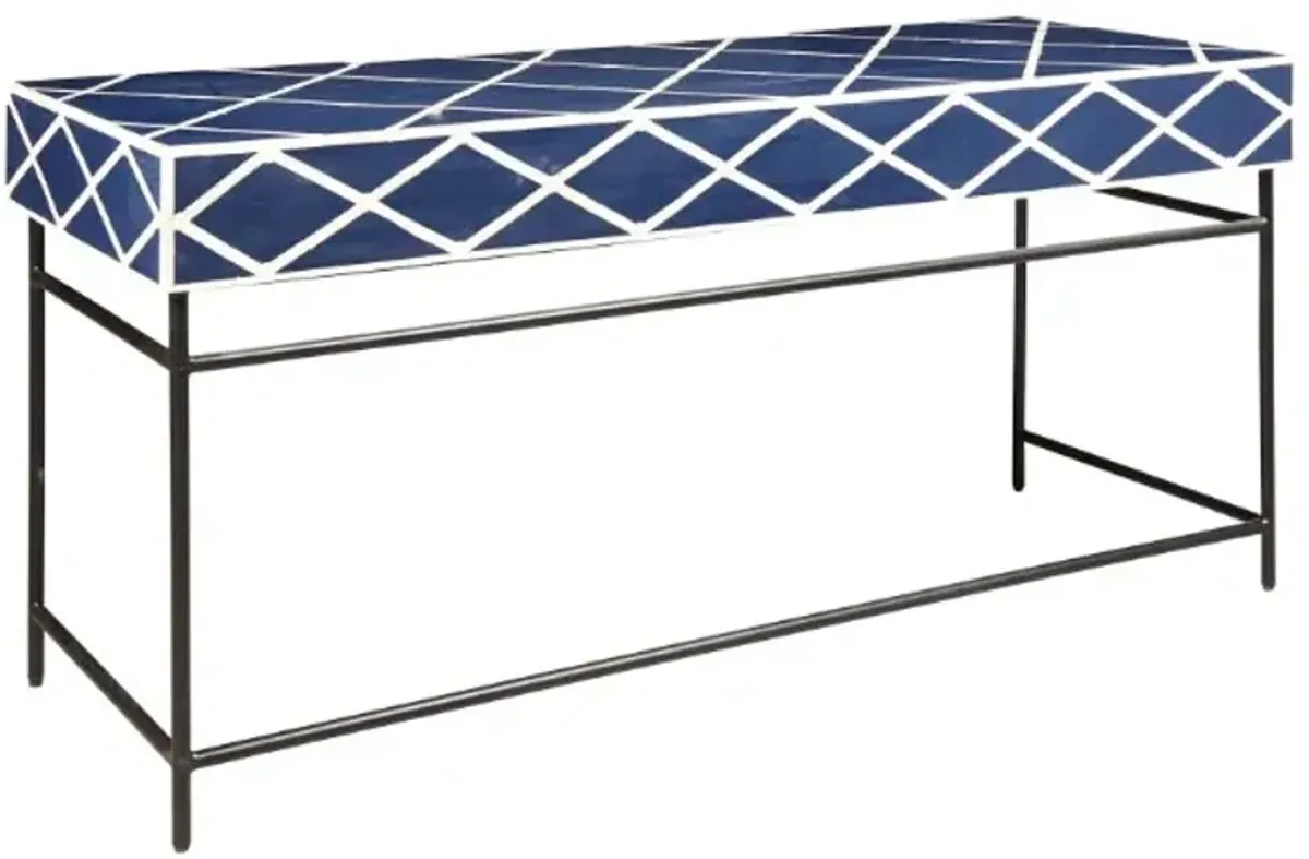 Pulaski Accents Navy Writing Desk 