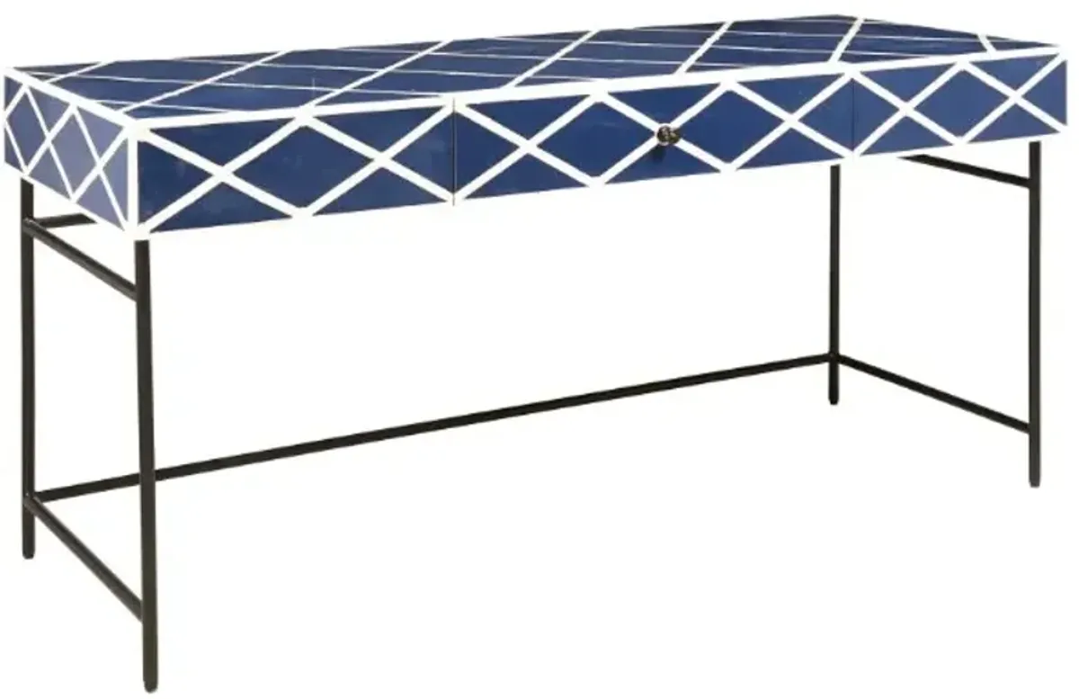 Pulaski Accents Navy Writing Desk 