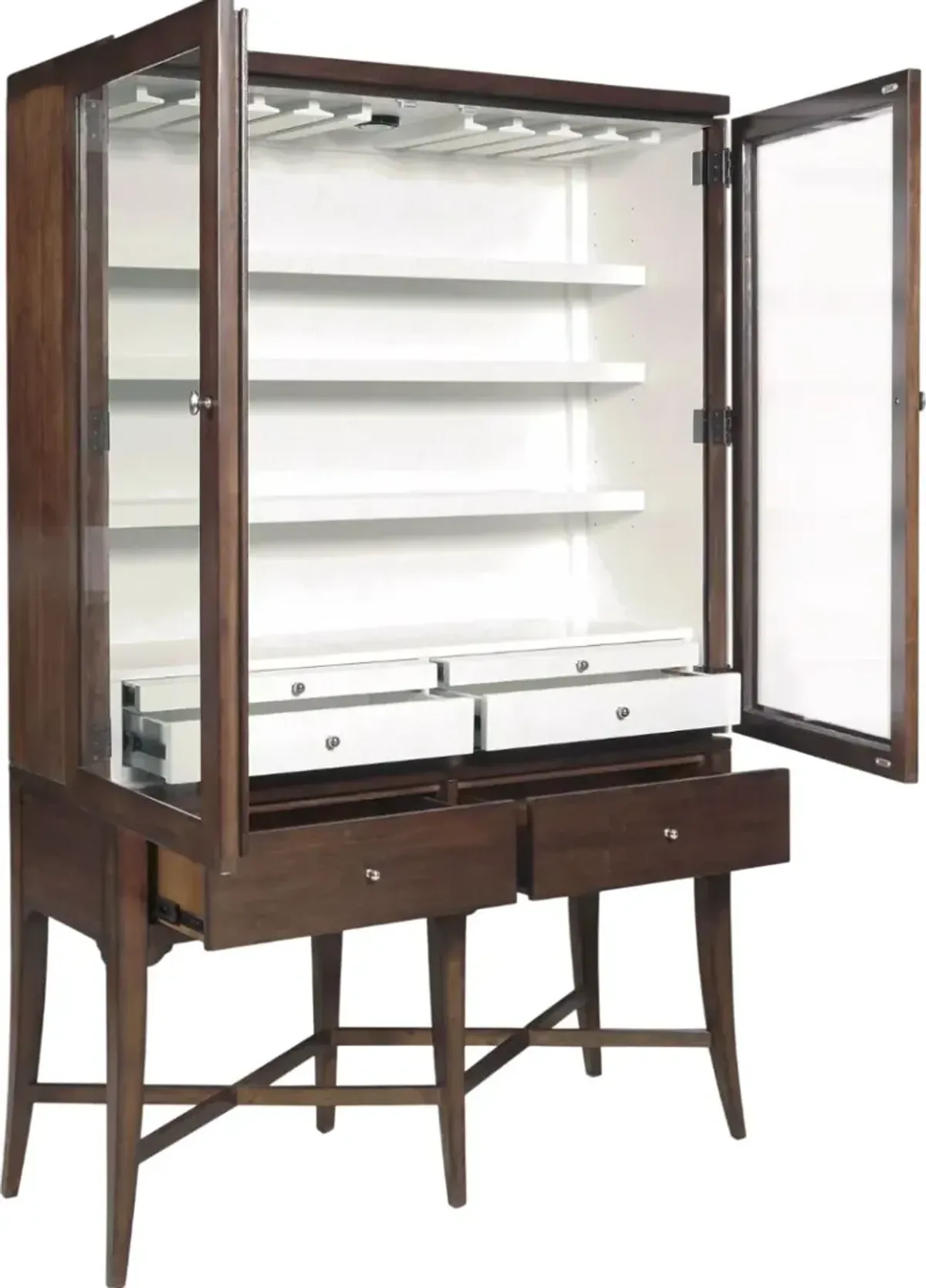Pulaski Accents Walnut Bar Cabinet