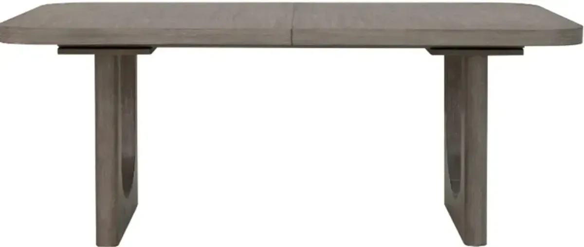 Drew & Jonathan Home Griffith Smoked Oyster Dining Table