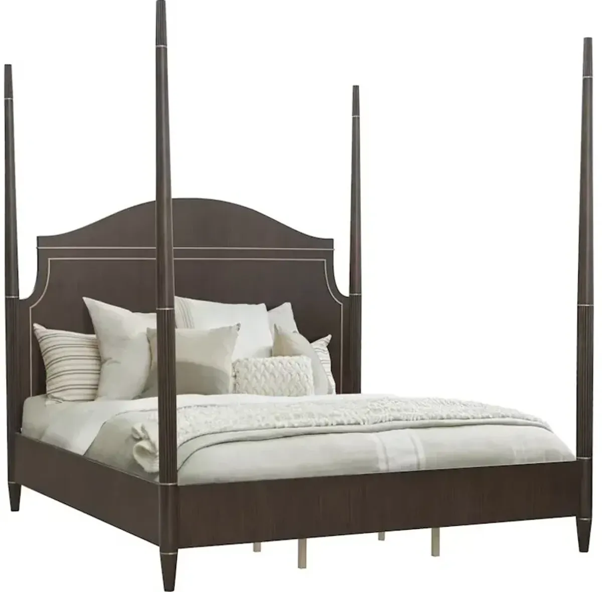 Pulaski Asher Park 4-Piece Piano Brown Queen Poster Bedroom Set