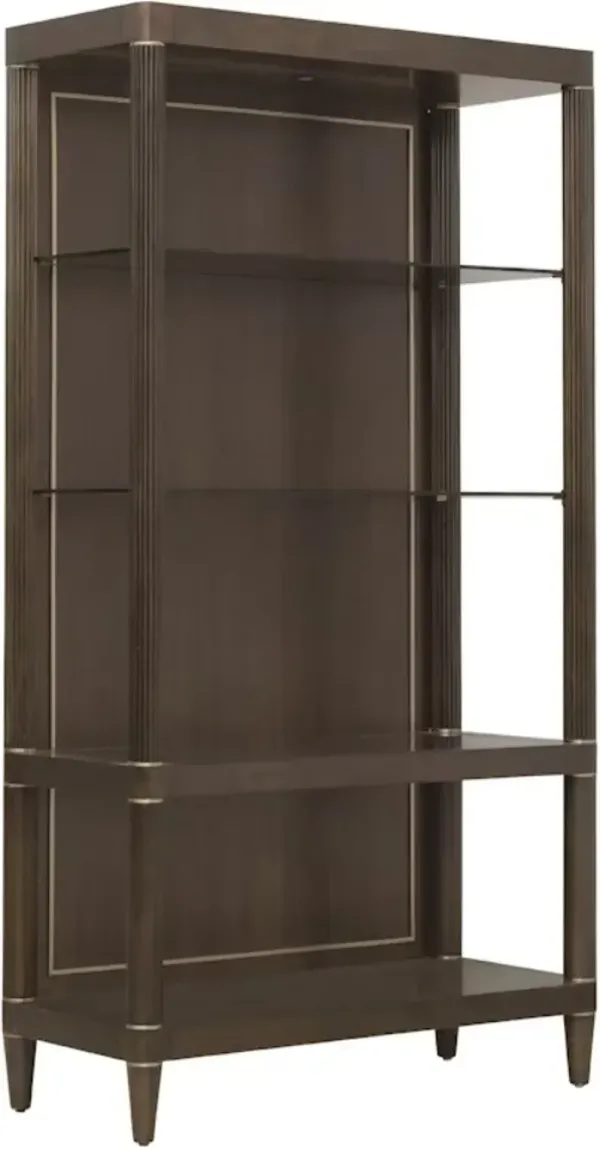 Pulaski Asher Park Piano Brown Etagere