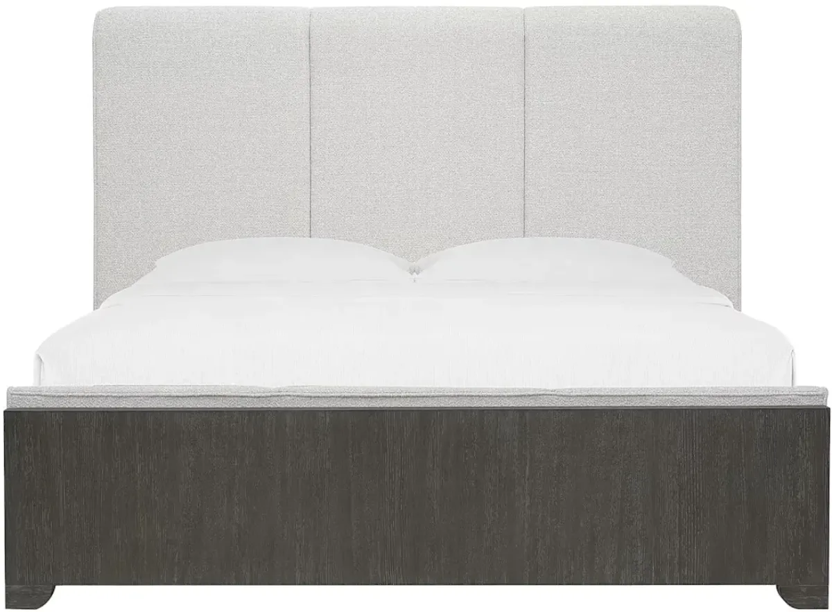 Pulaski Anderson Park Frontier Brown/Moose Trail Queen Upholstered Panel Bed