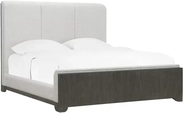 Pulaski Anderson Park Frontier Brown/Moose Trail Queen Upholstered Panel Bed