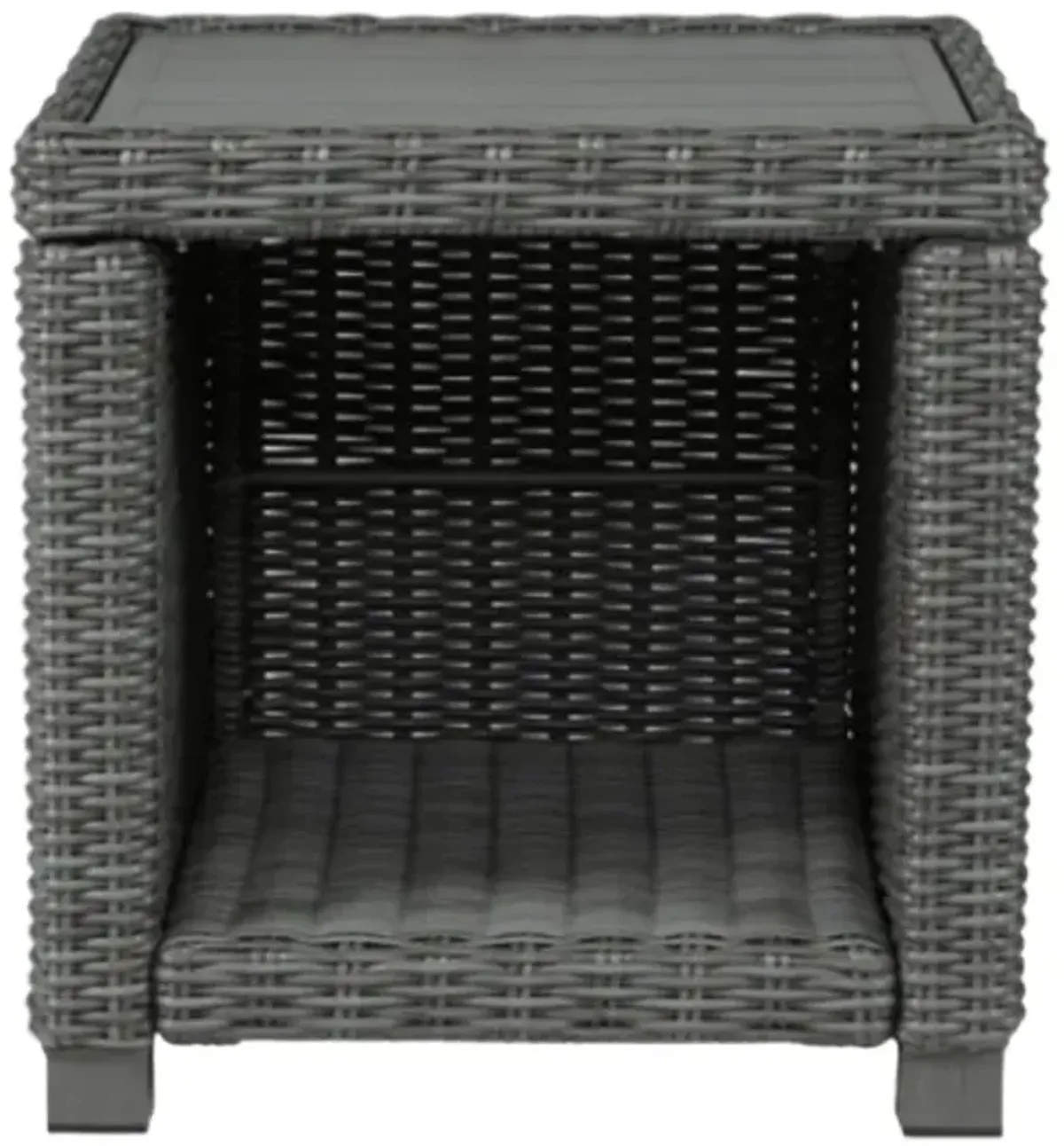 Signature Design by AshleyÂ® Elite Park Gray Outdoor End Table