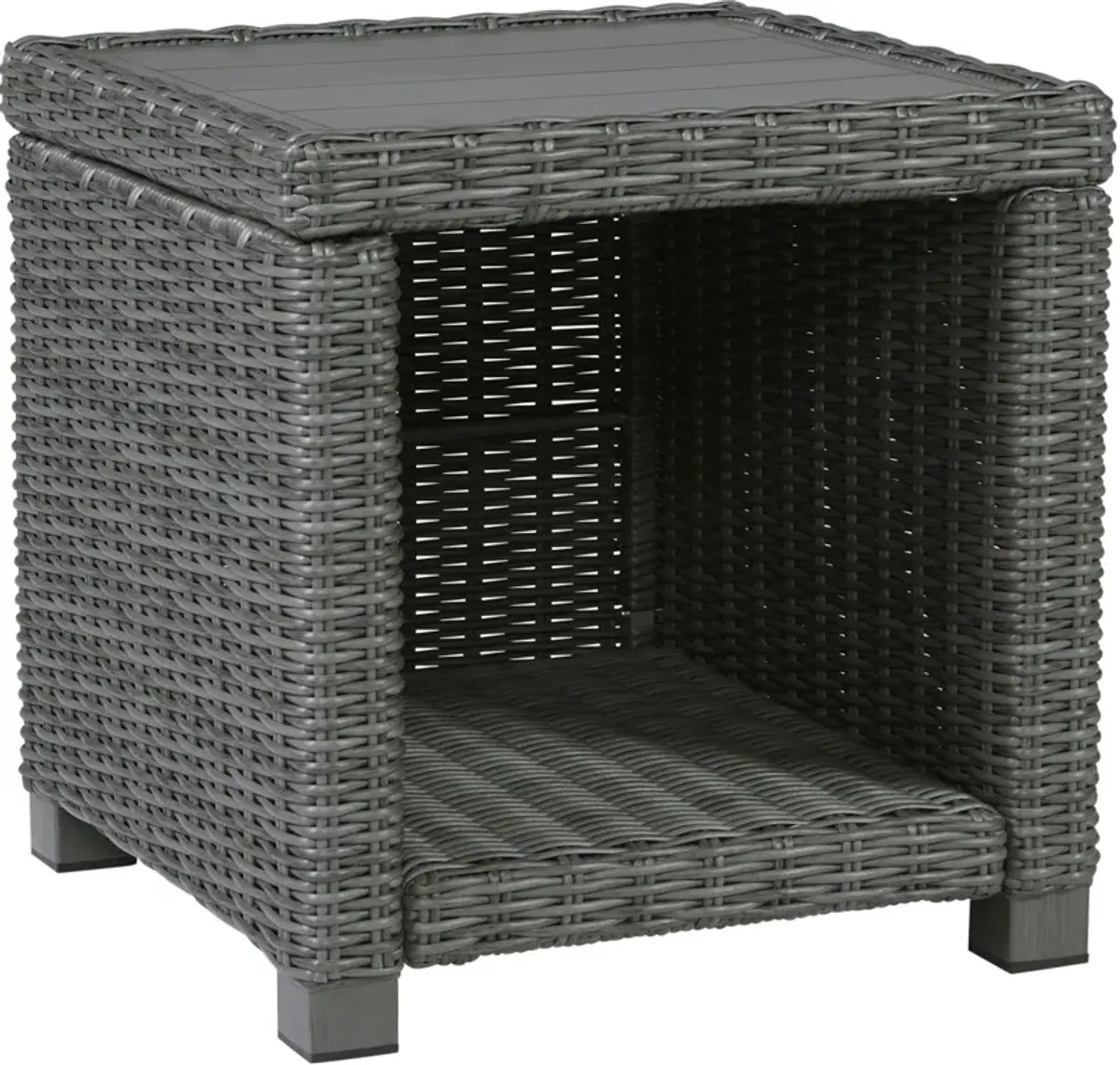 Signature Design by AshleyÂ® Elite Park Gray Outdoor End Table