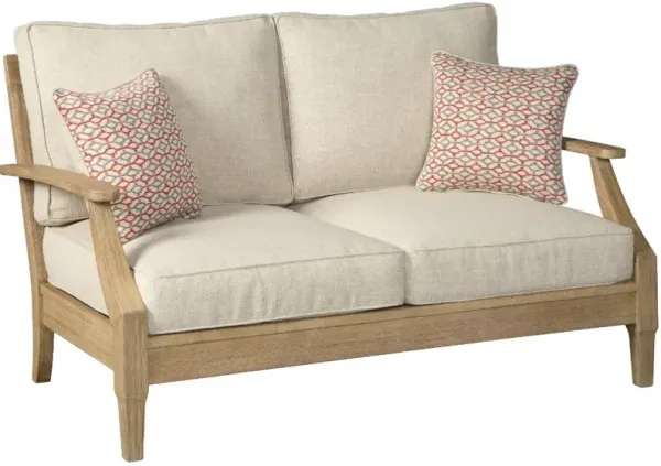 Signature Design by AshleyÂ® Clare View Beige Loveseat with Cushion