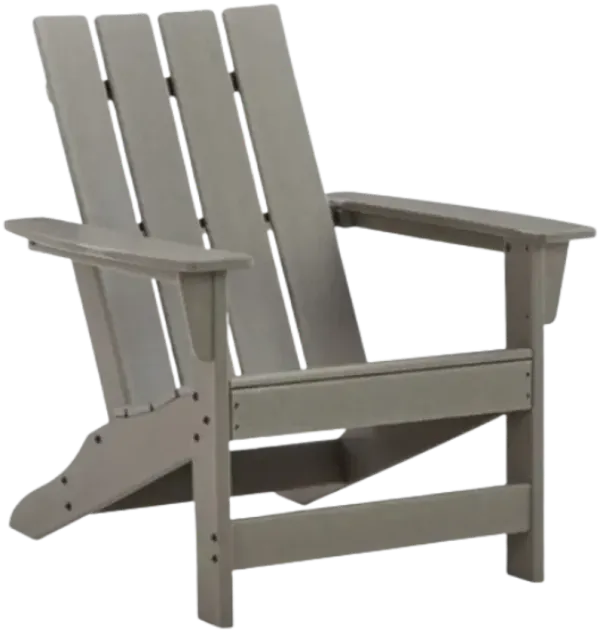 Signature Design by AshleyÂ® Visola Gray Adirondack Outdoor Chair