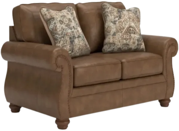 Signature Design by AshleyÂ® Chasemore Earth Loveseat